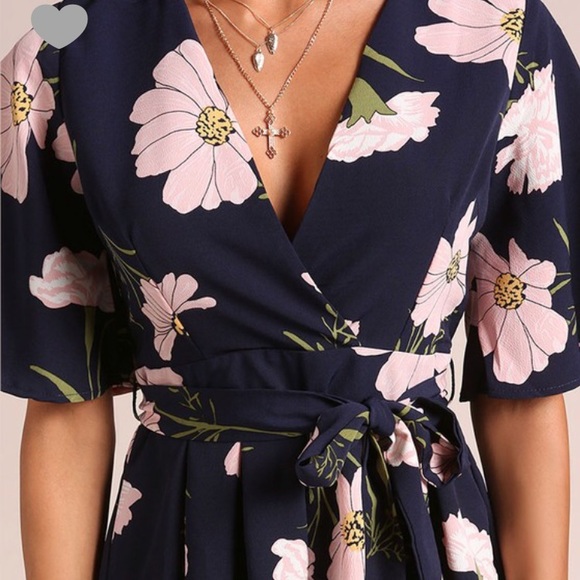 Last one ‼️Navy Romper - Picture 4 of 4